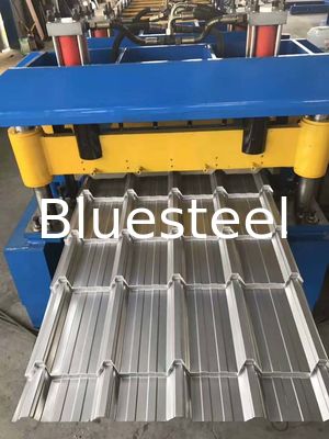 Металлическая трапециевидная черепица для крыши, станок для формовки рулонов